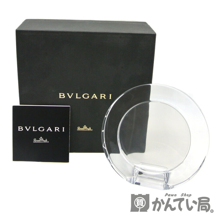 楽天市場】BVLGARI【ブルガリ】ローゼンタール クリスタル 写真立て 