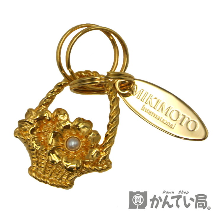 楽天市場】MIKIMOTO【ミキモト】キーリング フラワーバスケット 