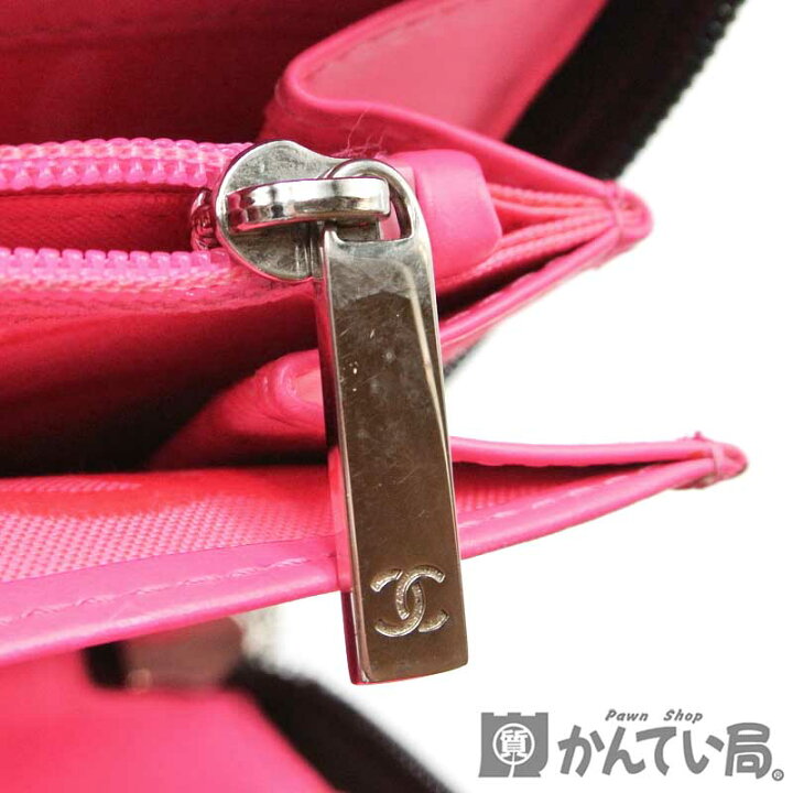 楽天市場】CHANEL【シャネル】カンボンライン 長財布 オーガナイザー 