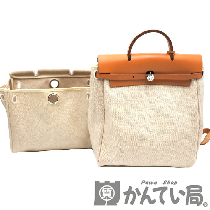 楽天市場】HERMES【エルメス】エールバッグアドPM トワルアッシュ 