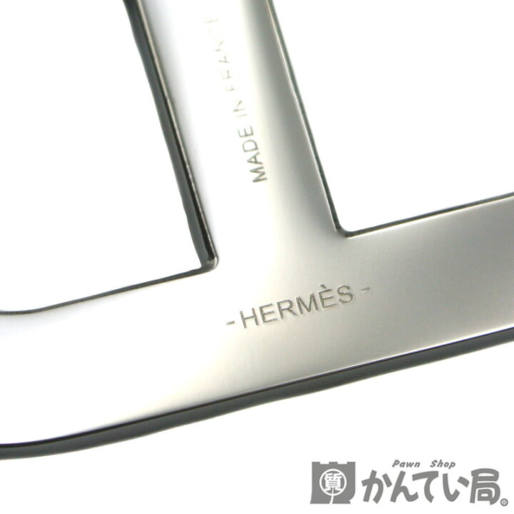 楽天市場】HERMES【エルメス】シェーヌダンクル ブローチ ブラック 