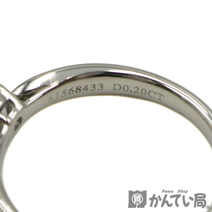 楽天市場】TIFFANY＆Co【ティファニー】ソリティアリング Pt950 