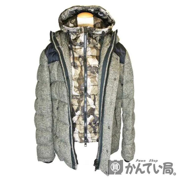楽天市場】MONCLER【モンクレール】GUYENNE ギュイエンヌ ヘリンボーン  