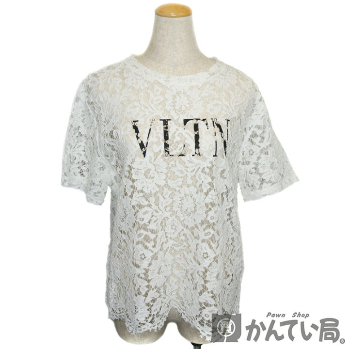 楽天市場】VALENTINO 【ヴァレンティノ 】VLTN ロゴ レースレイヤーT 