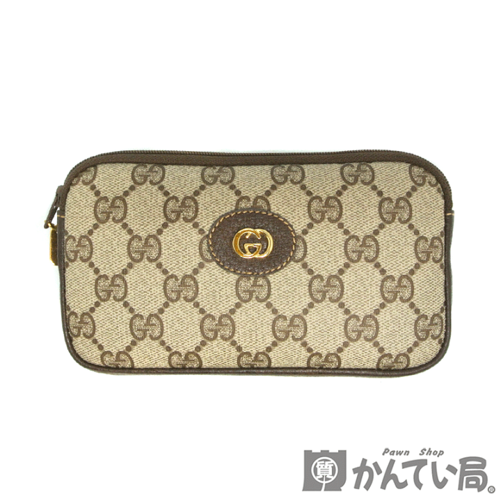 楽天市場】GUCCI【グッチ】039.904.0214 GGキャンバス ポーチ 