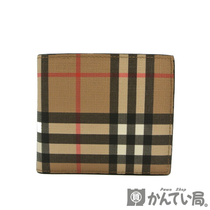 楽天市場】BURBERRY【バーバリー】8016618 A7026 二つ折り財布  