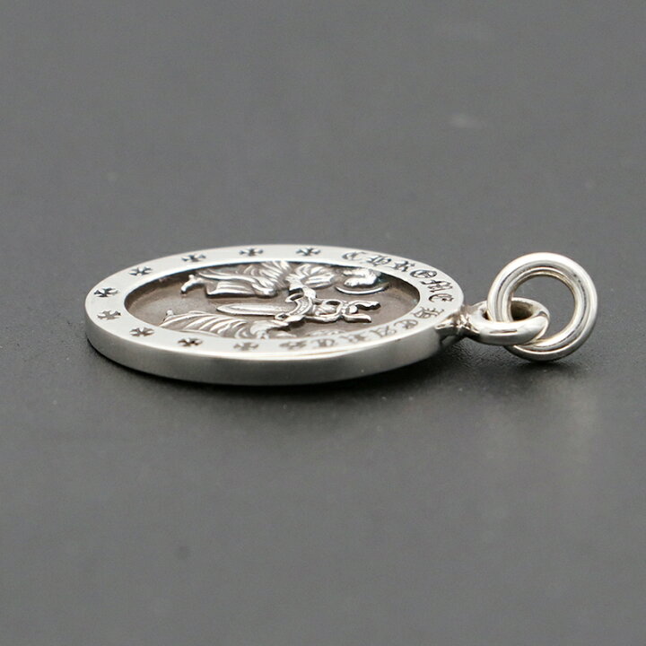 楽天市場】クロムハーツ【CHROMEHEARTS】【保証書付】ANGEL MEDAL OVAL 
