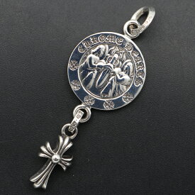 クロムハーツ【CHROMEHEARTS】ベイビーファット エンジェル チャーム / エンジェルメダル / CHクロス/8.11g【中古】141286