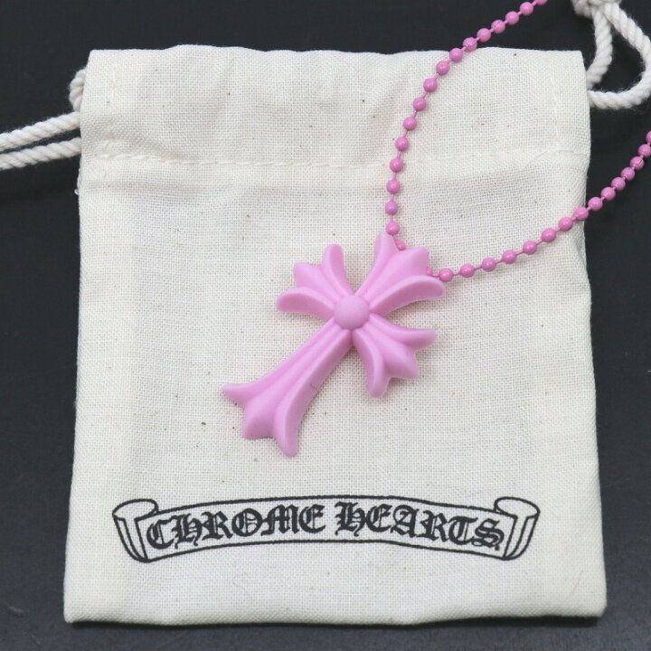 楽天市場】クロムハーツ【CHROMEHEARTS】【ピンク】ラバーCHクロス  