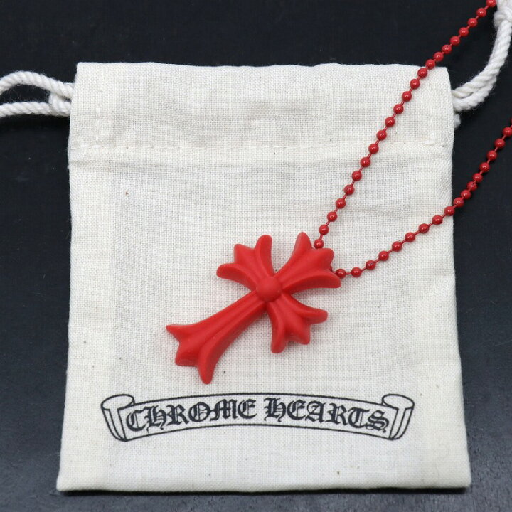楽天市場】クロムハーツ【CHROMEHEARTS】【レッド】ラバーCHクロス 