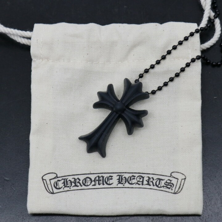 楽天市場】クロムハーツ【CHROMEHEARTS】【ブラック】ラバーCHクロス  