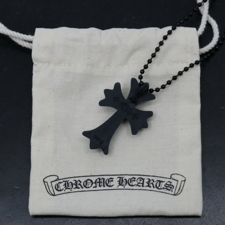 楽天市場】クロムハーツ【CHROMEHEARTS】【ブラック】ラバーCHクロス 
