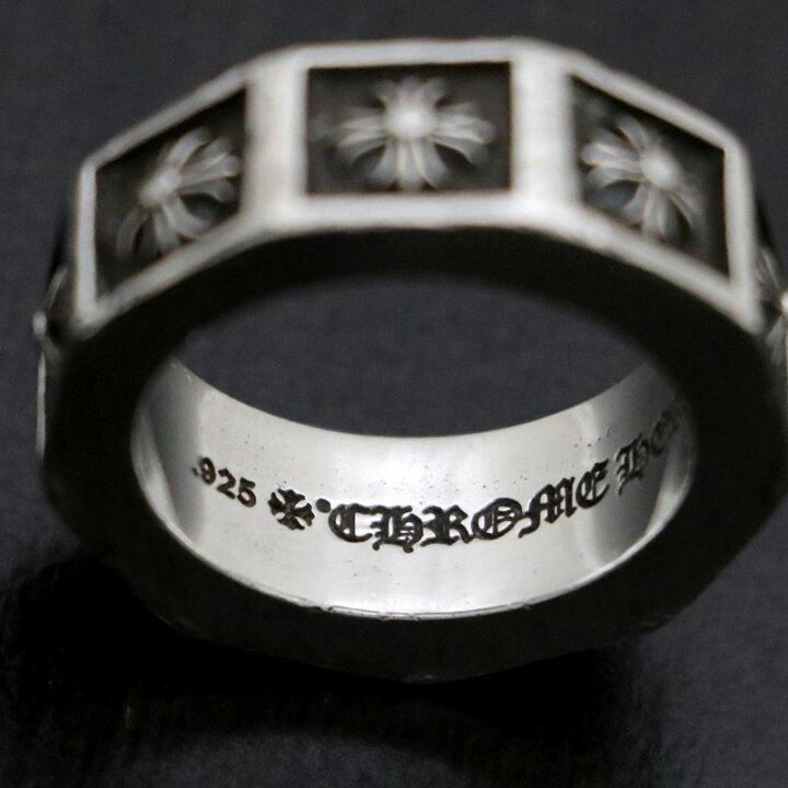 楽天市場】クロムハーツ【CHROMEHEARTS】アルファベットブロックリング 