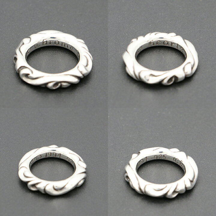 楽天市場】クロムハーツ【CHROMEHEARTS】スクロールバンドリング/7号 