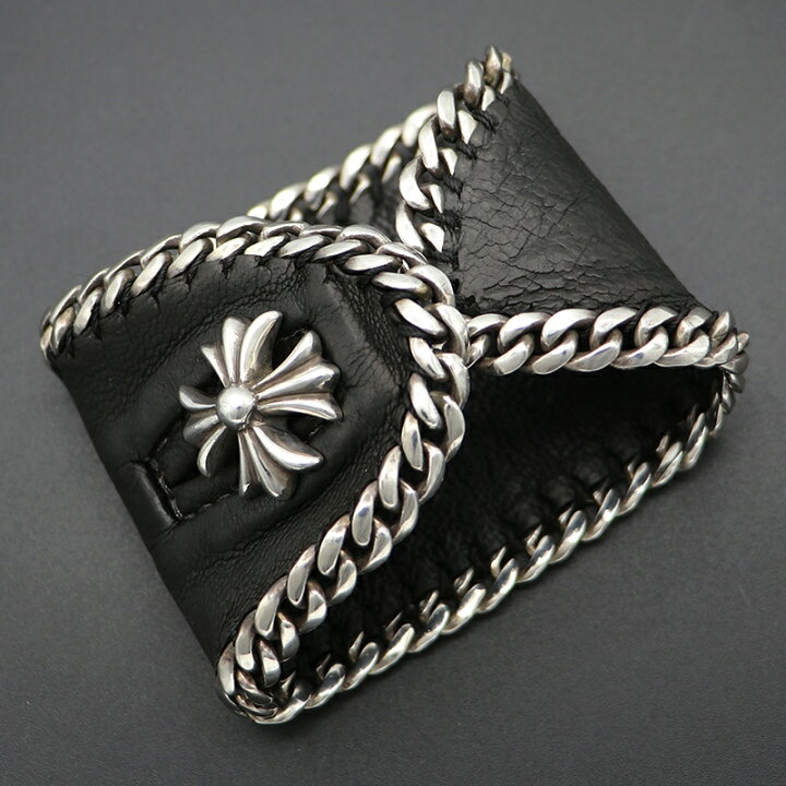 楽天市場】クロムハーツ【CHROMEHEARTS】【サイズ1】CHN LTHR PLC 
