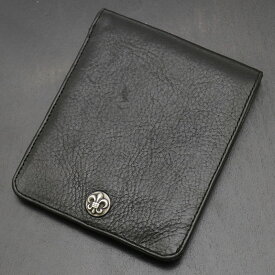 クロムハーツ【CHROMEHEARTS】1スナップウォレット/フレアボタン/二つ折り財布【中古】13354