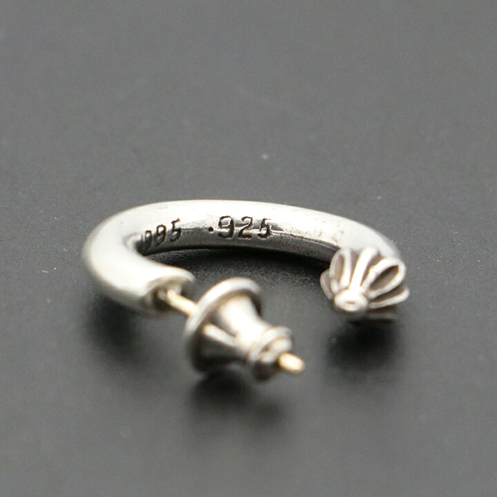 楽天市場】クロムハーツ 【CHROMEHEARTS】 プレーンフープピアス 