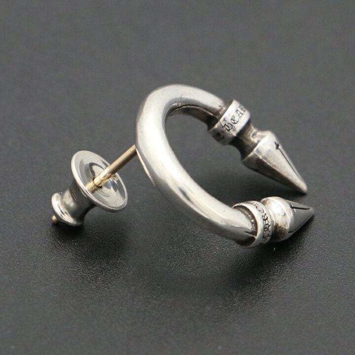 楽天市場】クロムハーツ 【CHROMEHEARTS】ダブル スパイク ピアス 