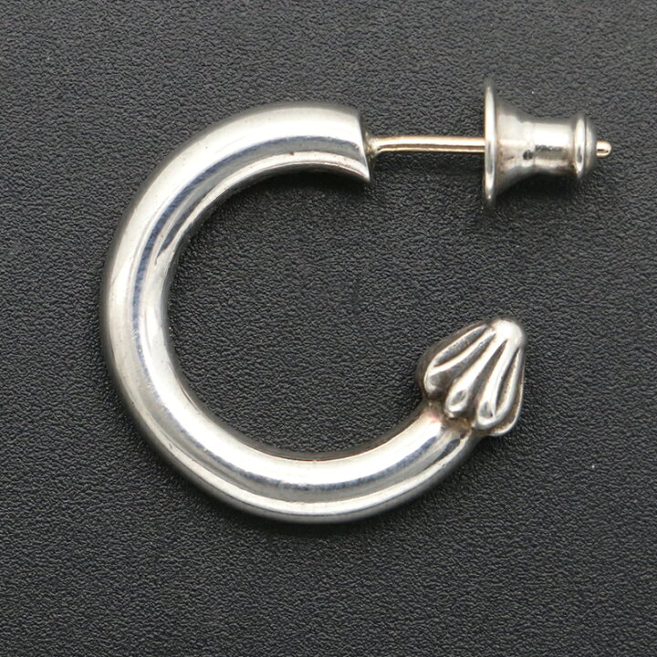 楽天市場】クロムハーツ 【CHROMEHEARTS】 プレーンフープピアス 
