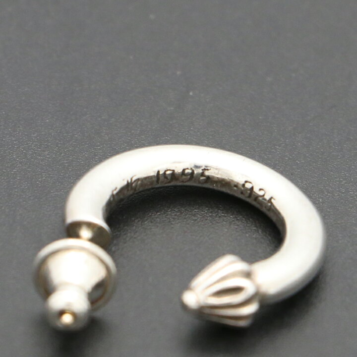 楽天市場】クロムハーツ 【CHROMEHEARTS】 プレーンフープピアス 