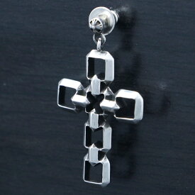 クロムハーツ【CHROMEHEARTS】Gareth Pugh / ガレス・ピュー / クロスモチーフ ドロップ ピアス/4.56g【中古】132807