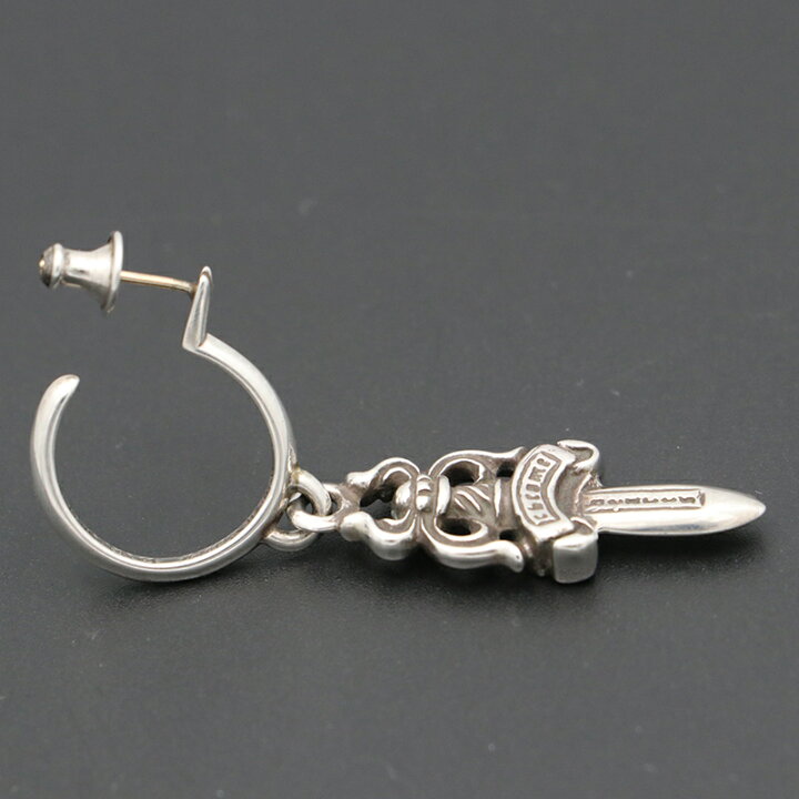 楽天市場】クロムハーツ 【CHROMEHEARTS】ダガー/ フープピアス/7.26g 