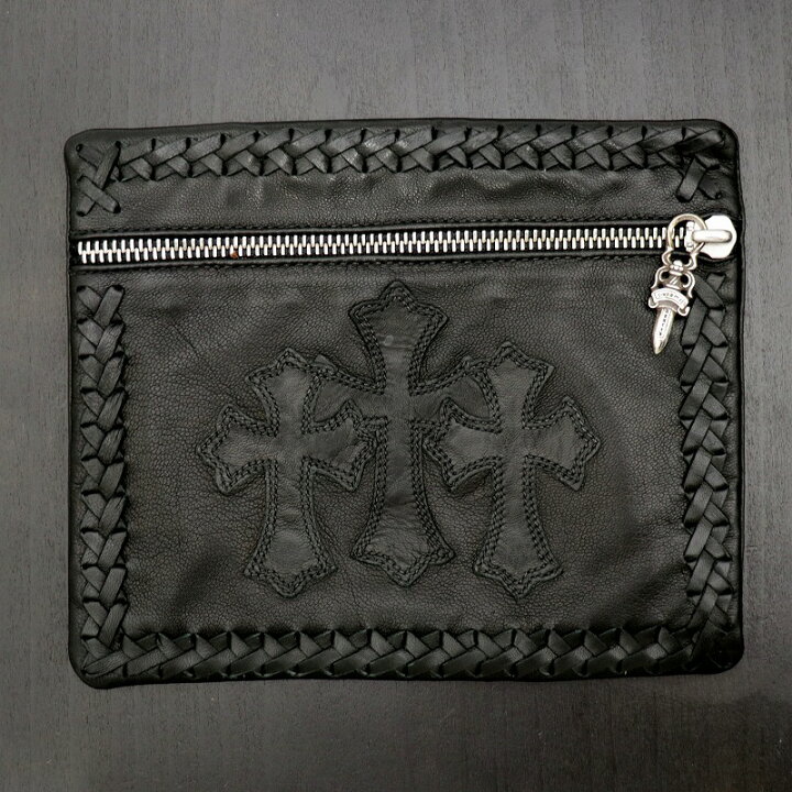 楽天市場】クロムハーツ【CHROMEHEARTS】ポーチ/小物入れ/3セメタリー  