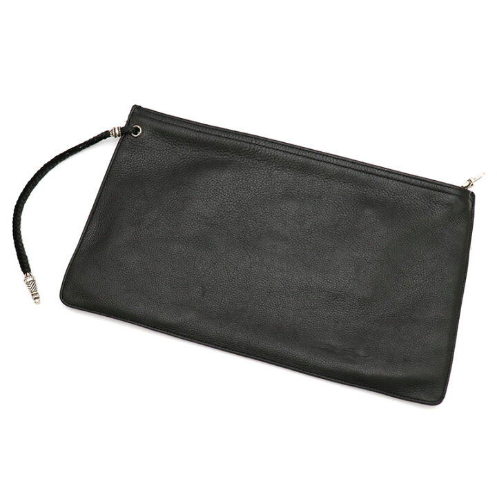 楽天市場】クロムハーツ【CHROMEHEARTS】FLAT MED PLAIN/クラッチ  