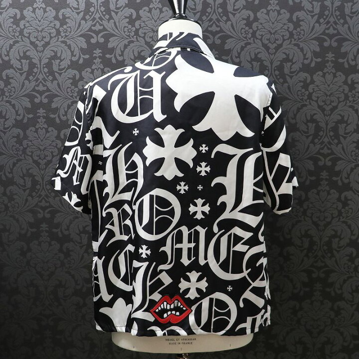 楽天市場】クロムハーツ【CHROMEHEARTS】クロスボタン/総柄シルク 