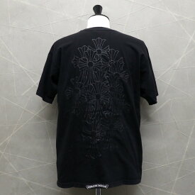 クロムハーツ【CHROMEHEARTS】【オールドモデル】セメタリークロス/ダガープリント/ポケットTシャツ/ブラック/Lサイズ【中古】133318