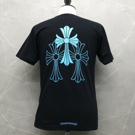 クロムハーツ【CHROMEHEARTS】3セメタリークロスプリント/ポケットTシャツ/ブラック/Mサイズ【中古】147