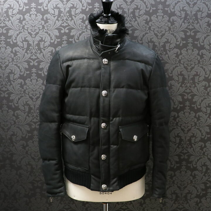 楽天市場】クロムハーツ【CHROMEHEARTS】ラビットファー/レザーダウン 
