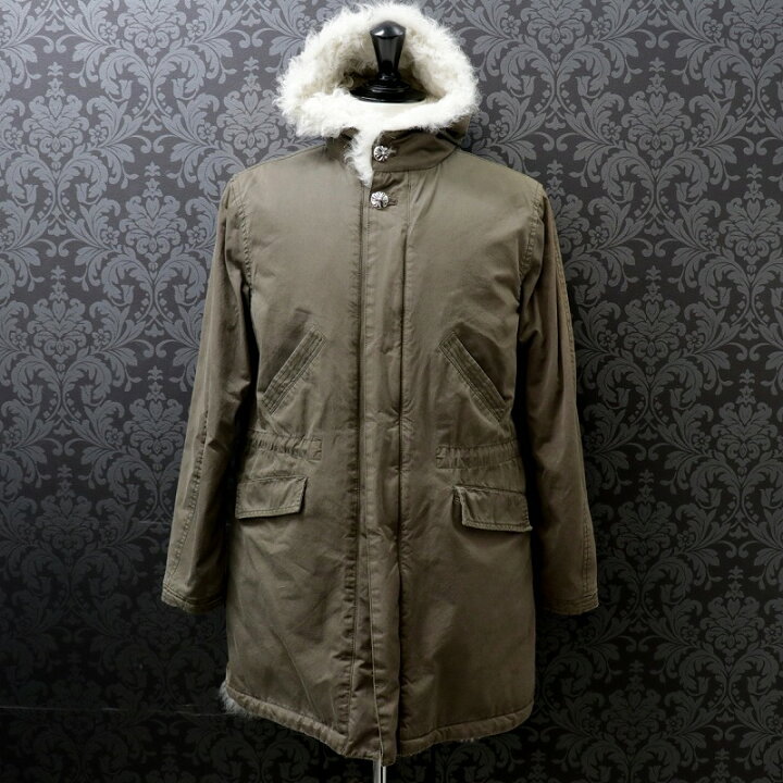 楽天市場】クロムハーツ【CHROMEHEARTS】【ムートン】モッズコート 