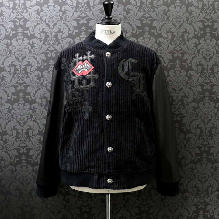 楽天市場】クロムハーツ【CHROMEHEARTS】Letterman Jacket 