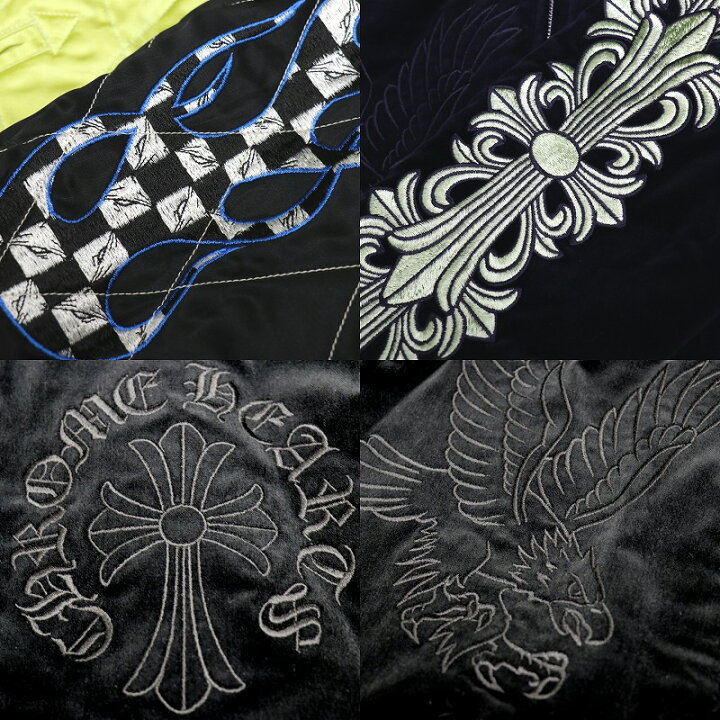 楽天市場】クロムハーツ×東洋【CHROMEHEARTS】PPO SOUVENIR BOMBER 