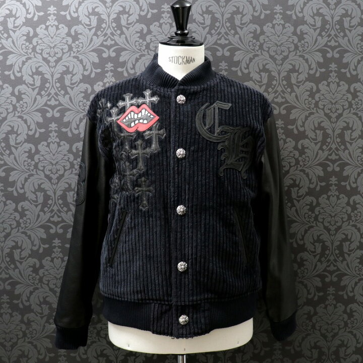 CHROME HEARTS (クロムハーツ) LETTERMAN JACKET（クロムハーツ 
