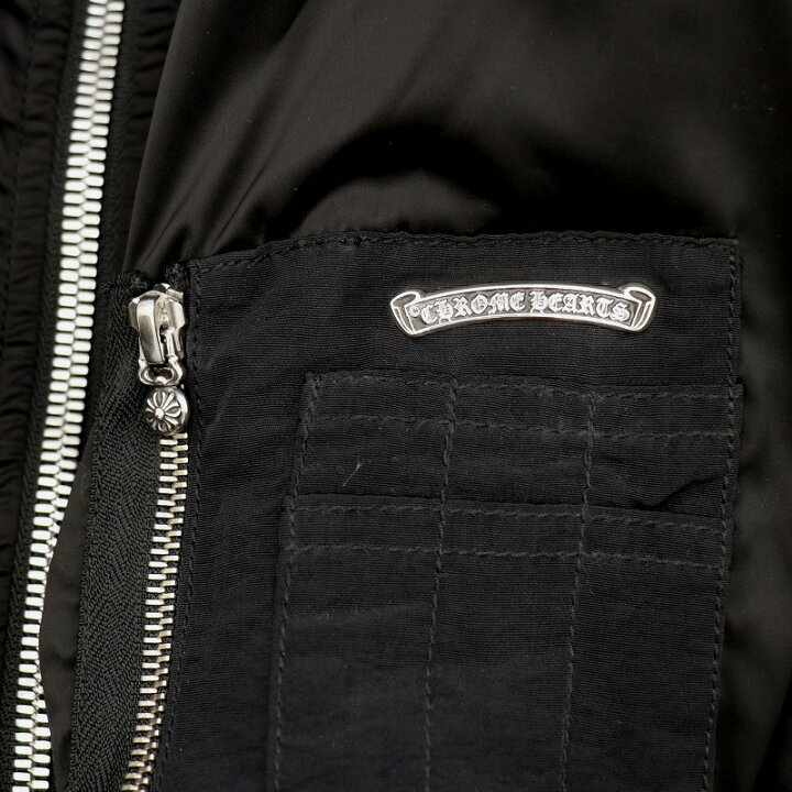 楽天市場】クロムハーツ【CHROMEHEARTS】UNCLE VJ STN PLS STP/MA-1 