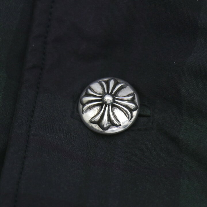 楽天市場】クロムハーツ【CHROMEHEARTS】クロスボールボタン/Pコート  