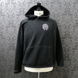 クロムハーツ【CHROMEHEARTS】YKT U DETENTION HDPL FLC/フリースパーカー/フーディー/クロスボタン/レースストッパー/Mサイズ【中古】121480