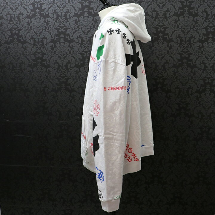 楽天市場】クロムハーツ【CHROMEHEARTS】【STENCIL HOODIE】総柄 