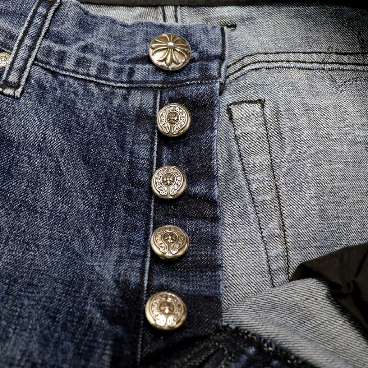 楽天市場】クロムハーツ【CHROMEHEARTS】Jeans/ストレートデニムパンツ 