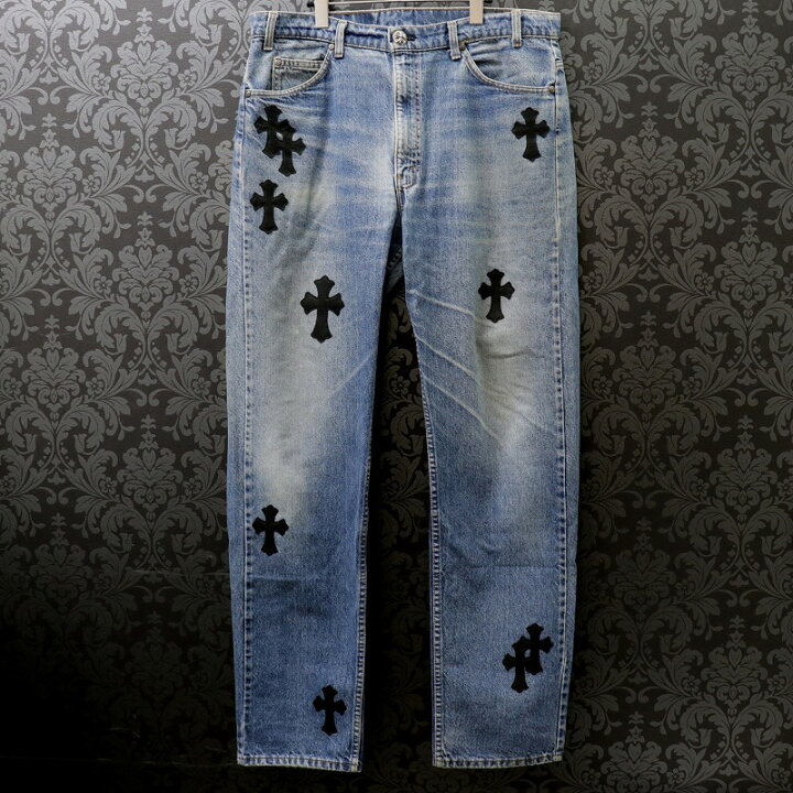 楽天市場】クロムハーツ【CHROMEHEARTS】【リーバイス】505/セメタリー 