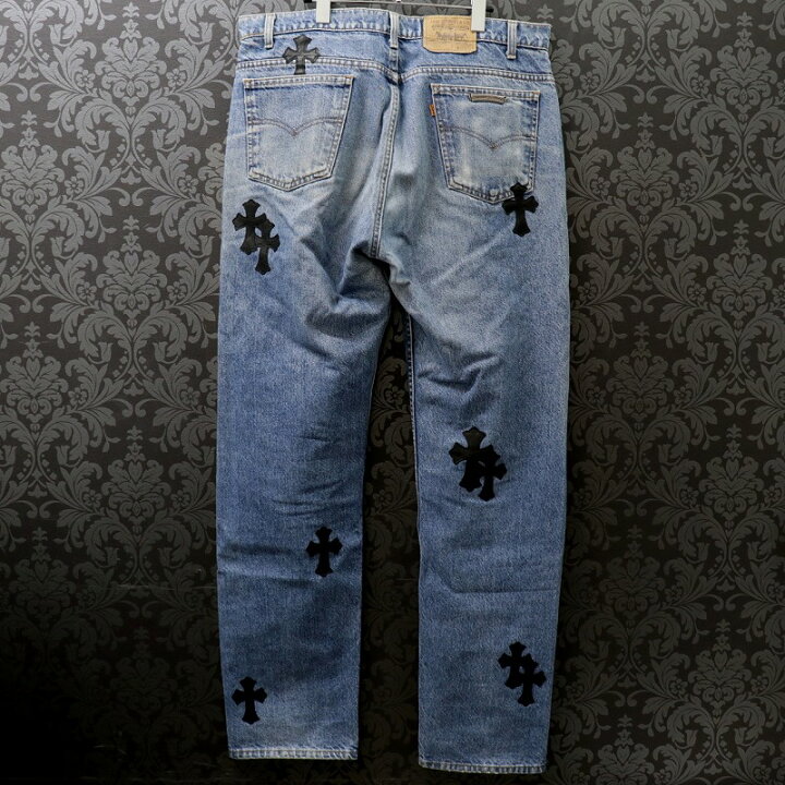 楽天市場】クロムハーツ【CHROMEHEARTS】【リーバイス】505/セメタリー 