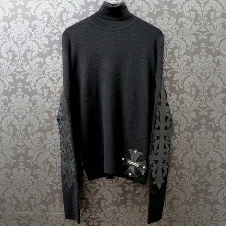 楽天市場】クロムハーツ【CHROMEHEARTS】【カシミヤ】タートルネック  