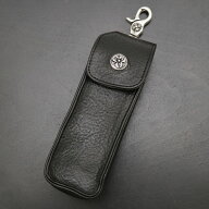 クロムハーツ【CHROMEHEARTS】フォンポーチ/ベルトポーチ/携帯ケース/ケルティックボタン/クリップ【中古…