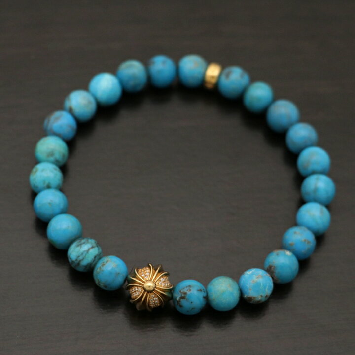 楽天市場】クロムハーツ Chrome Hearts ビード 12MM ターコイズ  