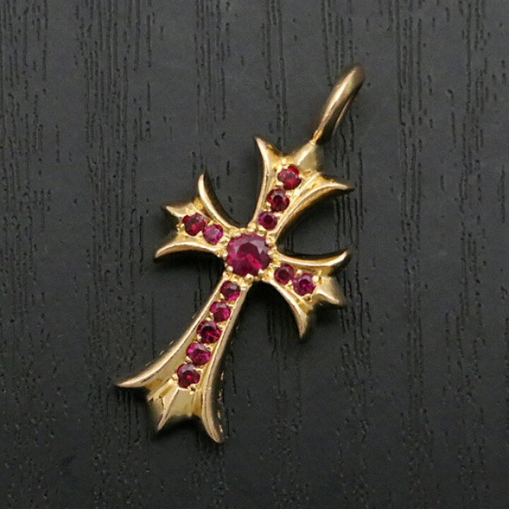 楽天市場】クロムハーツ【CHROMEHEARTS】【保証書付】【22K】【ルビー 