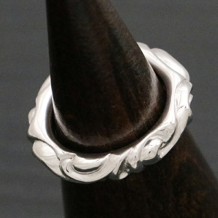 楽天市場】クロムハーツ【CHROMEHEARTS】【K18WG】スクロールバンド  