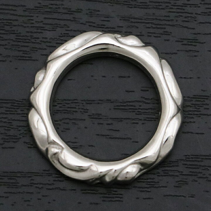 楽天市場】クロムハーツ【CHROMEHEARTS】【K18WG】スクロールバンド  