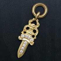 楽天市場】クロムハーツ ダガーチャーム 中古（ペンダントトップ 